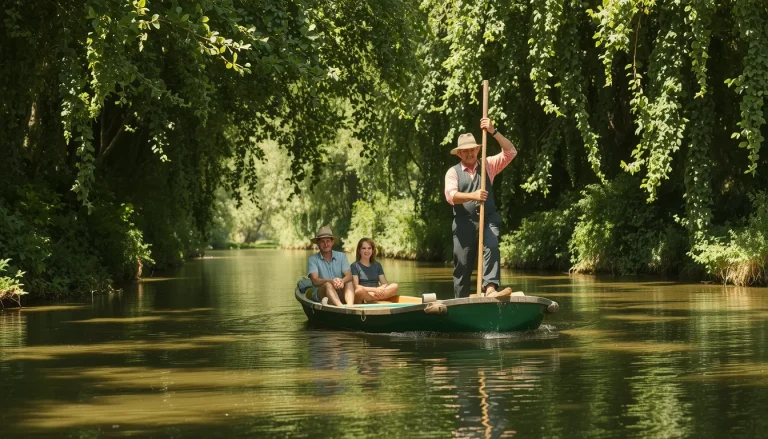 Balade en barque dans le Marais Poitevin : guide complet des embarcadères, tarifs et locations