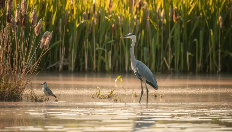 Oiseaux des marais : guide complet des espèces, observation et identification