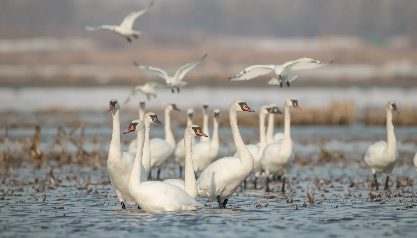 cygnes de bewick