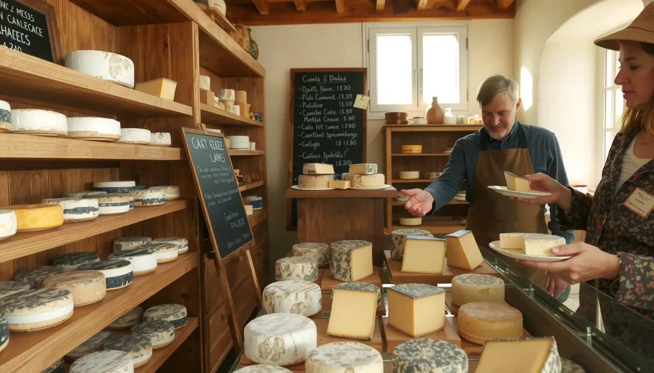 maison des fromages de chèvre