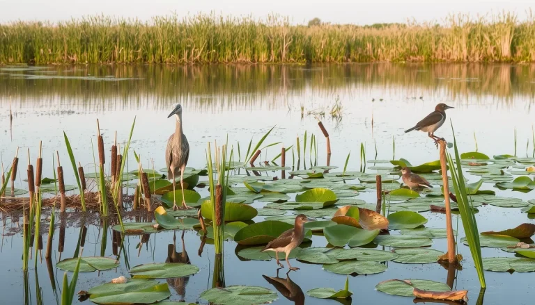 Oiseaux des marais : liste complète des espèces et guide d’identification