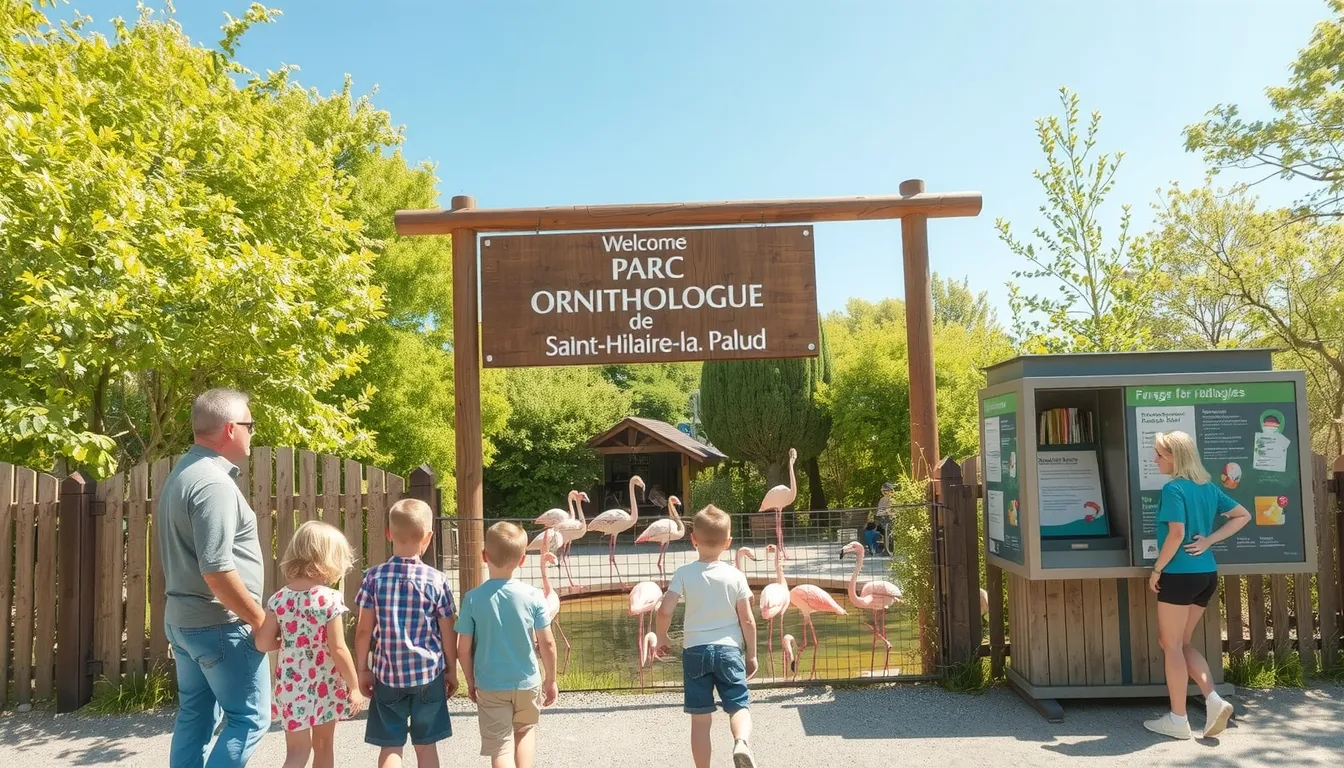 parc ornithologique saint hilaire la palud