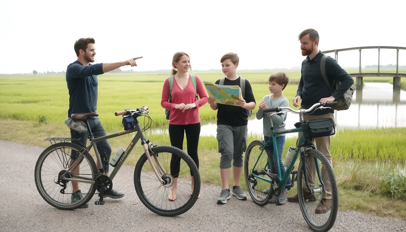 plan pistes cyclables marais poitevin