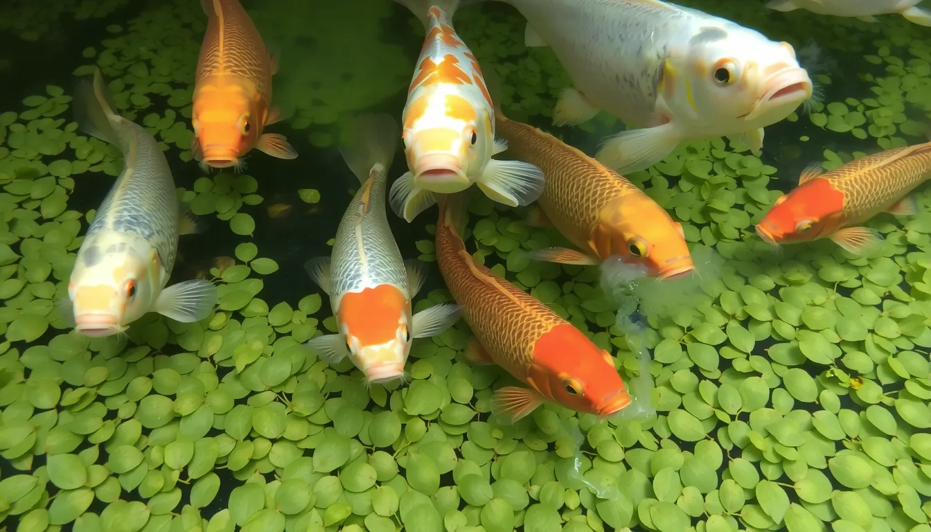 quel poisson mange les lentilles deau