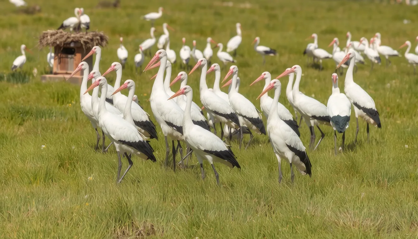 cigogne en vendée