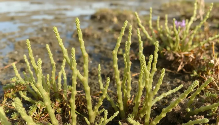 Plantes des marais salants : la flore halophile de Guérande et de la Loire