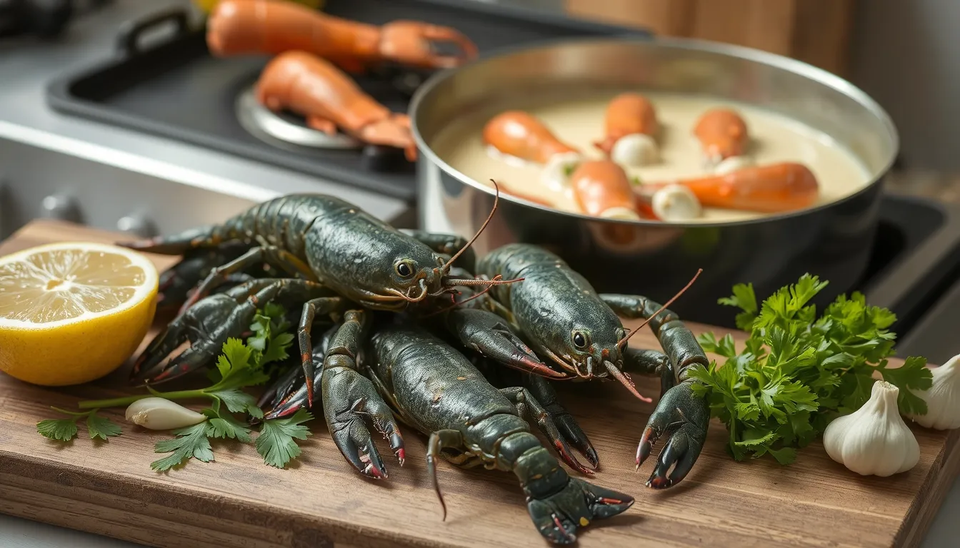 recette écrevisse facile rapide