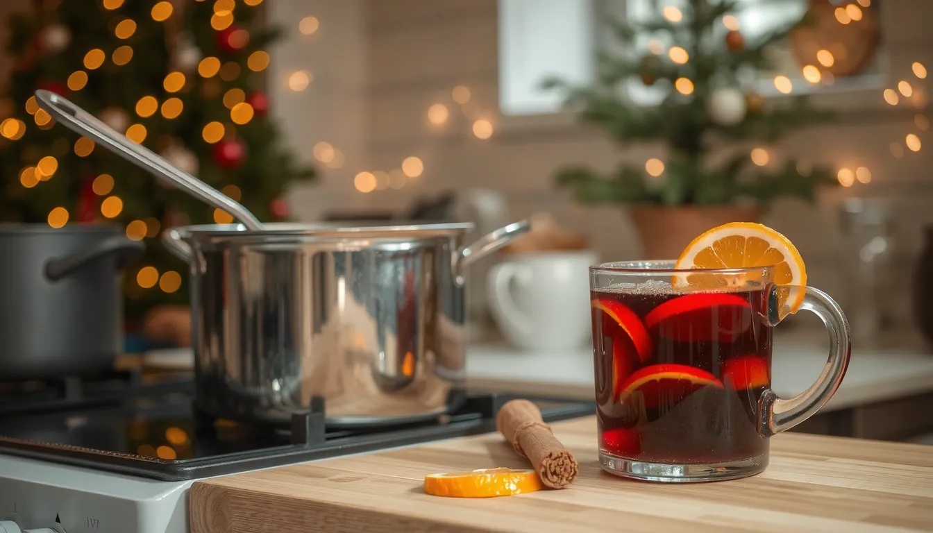 vin chaud marché de noel